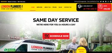 London PlumberDynamic Website Design